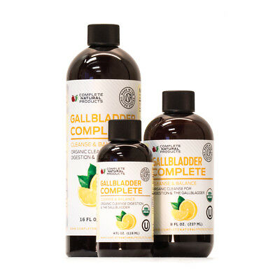 Gallbladder Complete - Organic Liquid Gallstones Cleanse Formula