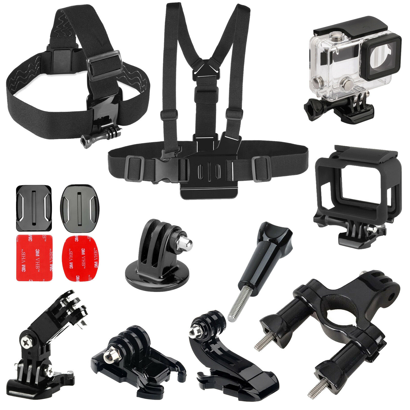 Sports Camera Accessories Kit Set For Gopro Go Pro Hero 5 4 3+3 2 1 Outdoors Us