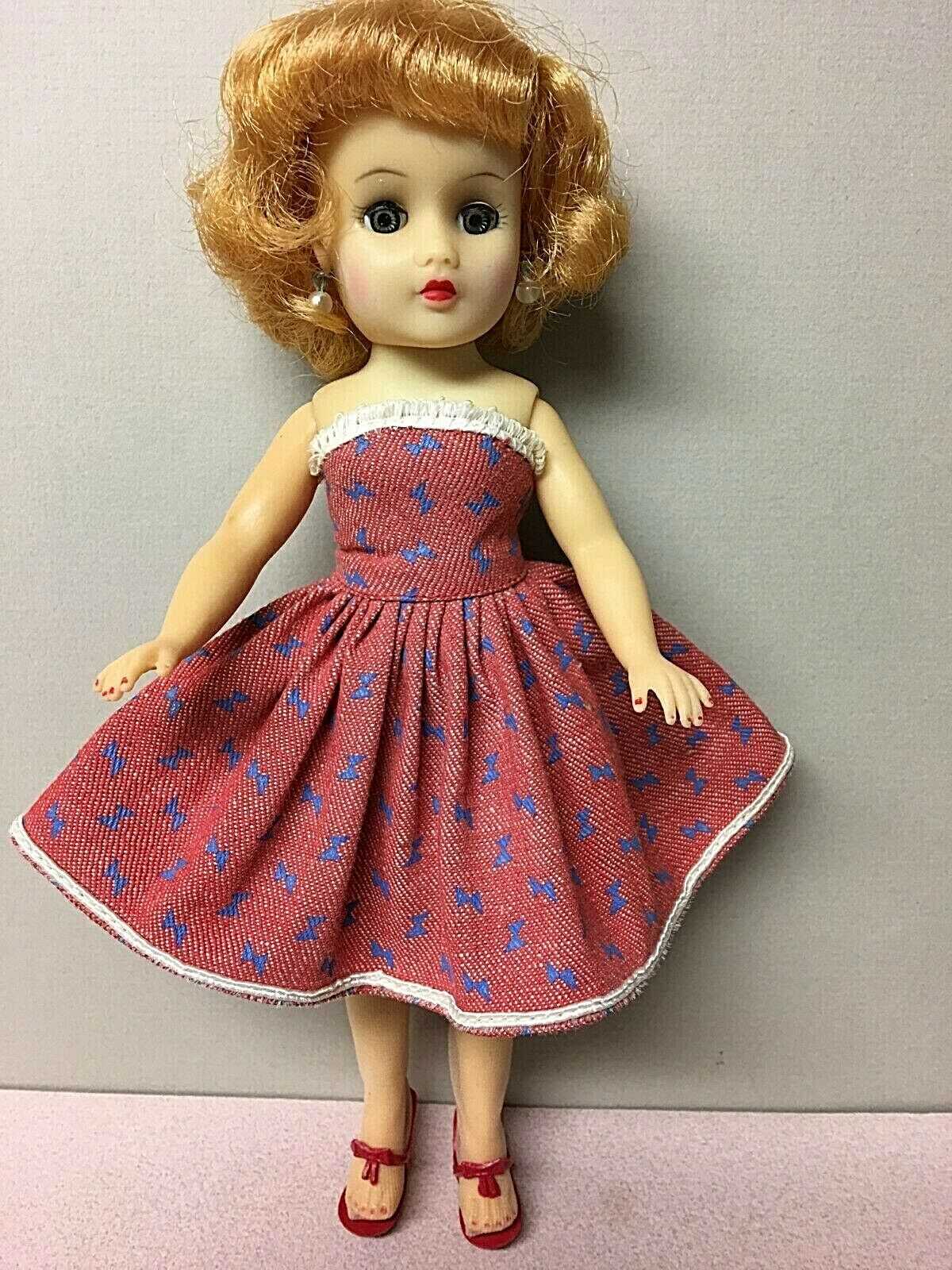 Vintage 1950's 10" Vinyl "miss Nancy Ann" Storybook Doll-all Original!