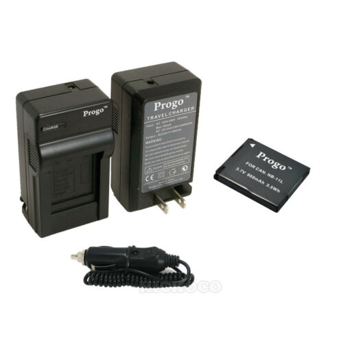 Nb-11l Battery + Charger For Canon Powershot  Elph 130 Is 110 Hs 115 Is 320 Hs