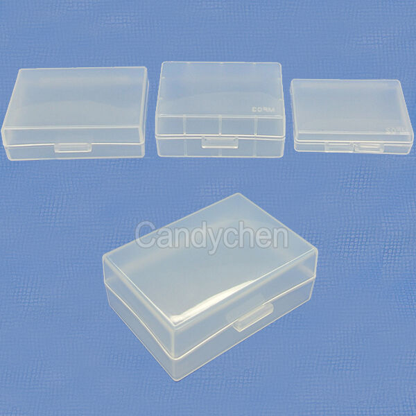 5pcs Plastic Hard Case Holder Storage Box For Canon Nikon Sony Samsung Battery