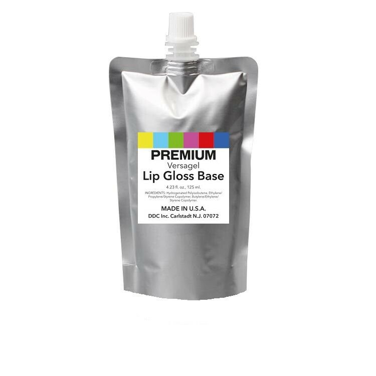 Versagel Lip Gloss Base Clear (4.23 Fl. Oz, 125 Ml.) For Diy Beauty