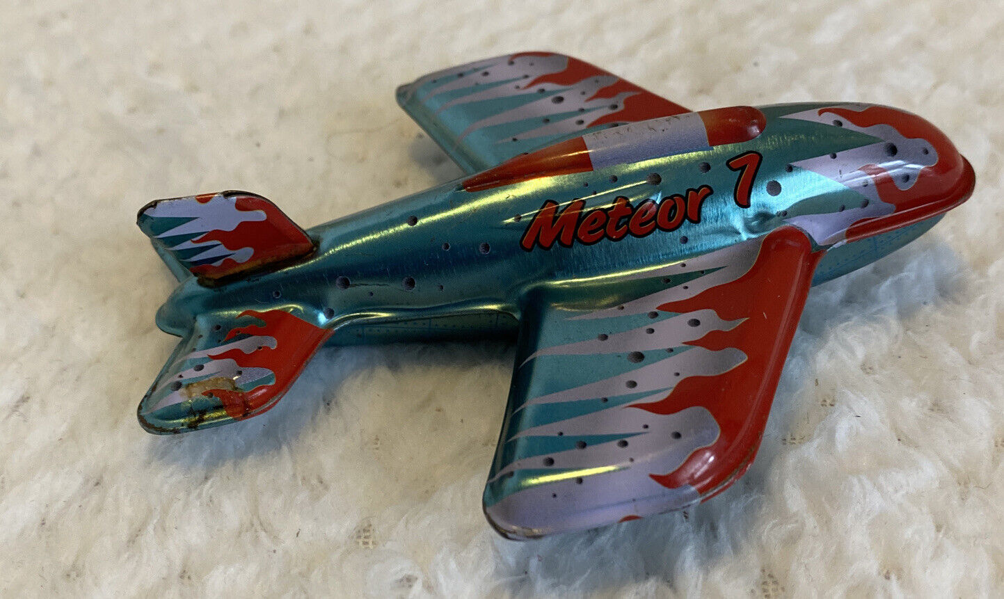 Schylling  Jet Airplane Friction Powered Meteor 7 + 2011 Airplane.