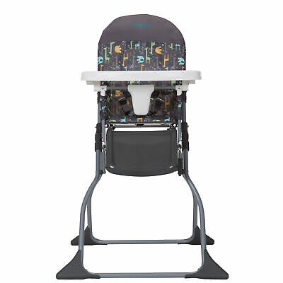 Compactable Cosco Simple Fold High Chair With Adjustable Tray